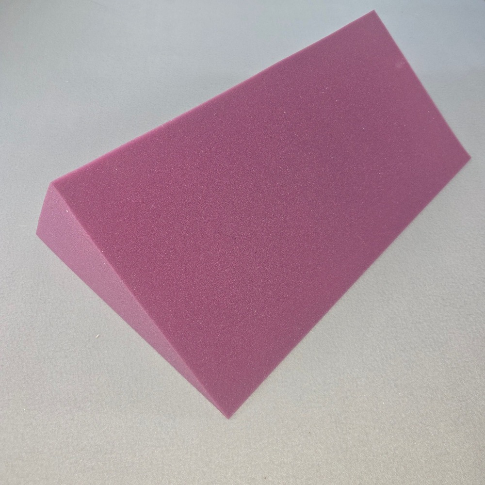 Unbranded Foam Wedge Pillow Unisex OS Purple Triangular Support Bolster